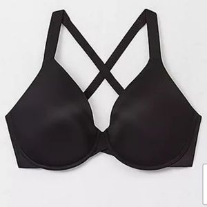 Ambrielle Black Everyday Underwire Full Coverage Bra. Size 38B